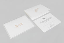 Load image into Gallery viewer, Hem Gift Card